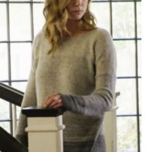 Vince Ombre Gradient Cashmere Sweater Size Medium